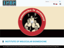 Tablet Screenshot of imbm.sk